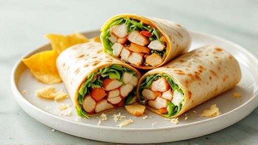 Easy Chicken Caesar Wraps for People Who Can’t Cook