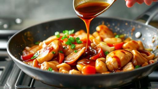 Classic Soy & Garlic Chicken Veggie Stir Fry (Serves 4)
