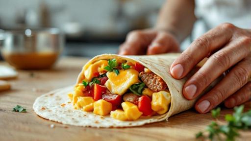 Easy Breakfast Burrito: Quick, Customizable, and Delicious
