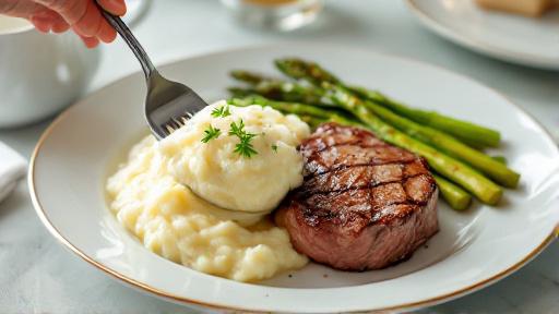 Steak, Mashed Potatoes & Asparagus: Simple Comfort Food That Works