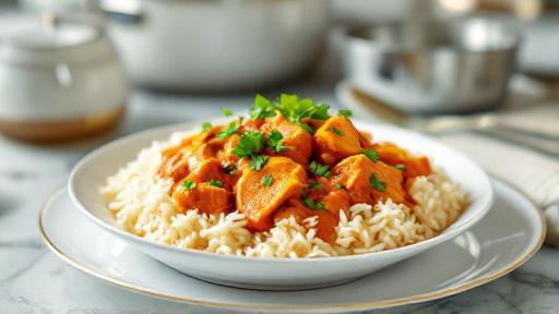Indian-Style Buttered Chicken with Rice – Easy Recipe by Matt Can’t Cook